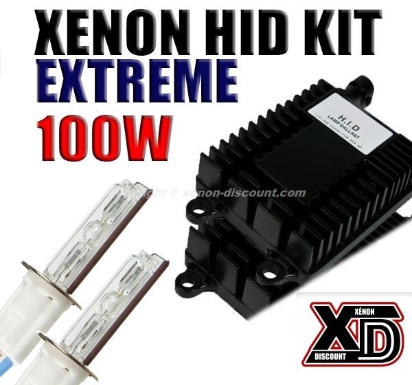 Kit xénon H1 5000K 100W Performance