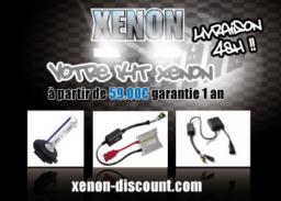 bannire kit xenon grise