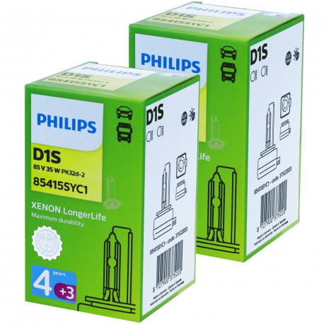 Ampoules D1S Philips 85415SY Longer Life