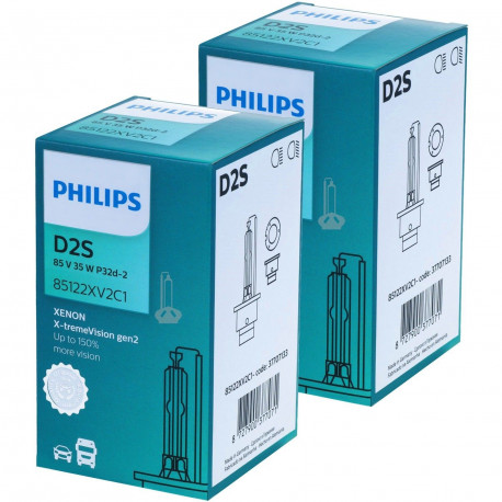 Ampoule Xénon D2S Philips 85122XV2 X-treme Vision