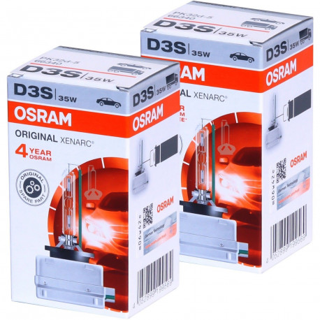 Lot Ampoule Xénon D3S Osram 66340 Xenarc Original