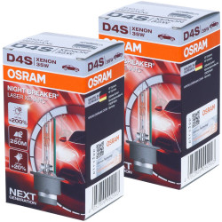 Ampoule xénon D4S Osram 66440XNL Night Breaker