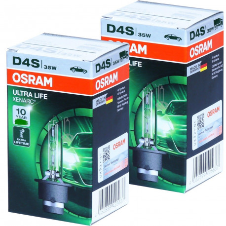 Ampoule xénon D4S Osram 66440ULT Ultra Life Xenarc