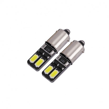 Ampoule 4 LEDS T4W BA9S Veilleuse Canbus