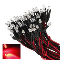 Ampoule Luciole LED Rouge 5MM