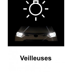 Veilleuses à led Blanc xenon pour Alfa Romeo Spider