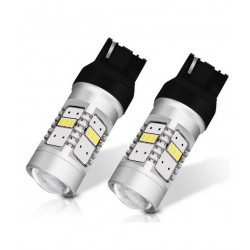 Ampoule led W21/5W T20 pour stop/clignotant/veilleuse anti erreur