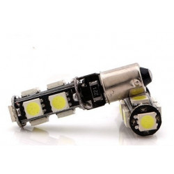 Ampoules LED BA9S T4W 9 SMD Canbus Anti erreur 6000K