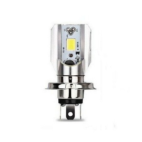 Ampoule LED H4 pour scooter moto 6500K Croisement et Plein phare 12V -  Xenon Discount