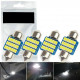 4x Ampoule LED C5W 31mm SMD 21 leds 