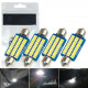 4 x Ampoule LED Canbus C5W 42mm Navette 36 leds