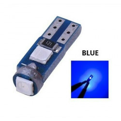 Ampoule T5 LED lumière de courtoisie et compteur Bleu