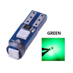 Ampoule T5 LED lumière de courtoisie et compteur Vert