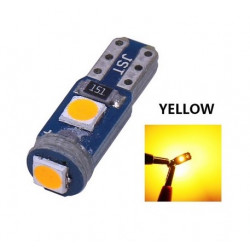 Ampoule T5 LED lumière de courtoisie et compteur Jaune