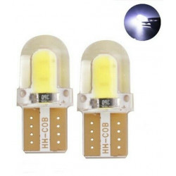T10 Cob veilleuse Gel Blanches
