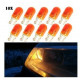 10x Ampoules T10 Orange de remplacement pour clignotants