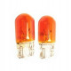 Ampoule T10 WY5W ORANGE 12 VOLTS