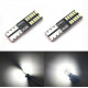 2x Ampoules LED T10 Veilleuses W5W Canbus 24 SMD