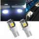 2x Ampoules T10 LED 12V 5 SMD 