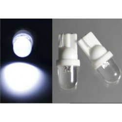 Ampoule led W5W T10 24 SMD ULTRALIGHT® blanc pour veilleuse auto, moto, 12V