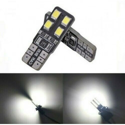 Ampoule T10 W5W LED Canbus 9 SMD Veilleuse 6000K Feux de position Voiture