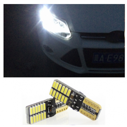 Ampoule T10 W5W LED Canbus 9 SMD Veilleuse 6000K Feux de position Voiture