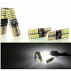 4x Ampoules T10 Canbus LED W5W 24 SMD