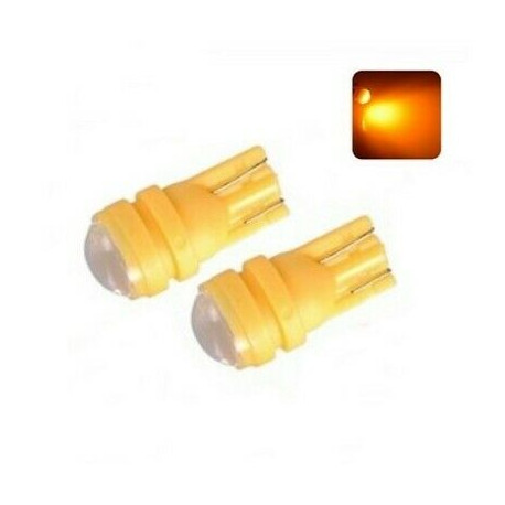 2x Ampoule T10 W5W LED SMD Orange pour Clignotants