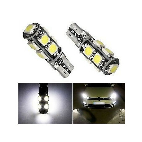 Feux de position puissant - LED voiture 13 LEDS - veilleuse W5W