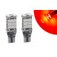 Ampoules T15 LED W16W 45 smd Rouge Canbus