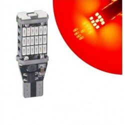 1x Ampoules T15 LED W16W 45 smd Rouge