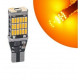 1x Ampoules T15 LED W16W 45 smd Orange