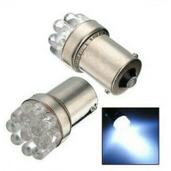 Ampoules LED 9 SMD Blanc 6000k Veilleuses R5W R10W 12V