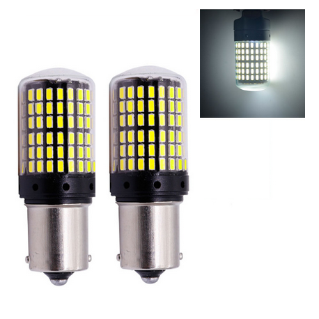 Ampoules BA15S LED P21W 144 SMD Extra Blanc