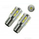 Ampoules BA15S LED P21W CREE 6000K 12 SMD + 1