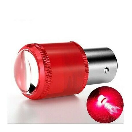 Ampoule BA15S LED P21W Rouge Extra Globe