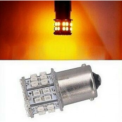 Ampoule BA15S LED P21W 50 SMD Orange 12V