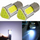 Ampoules BA15S LED P21W COB Blanc 6500K