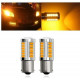 Ampoules BA15S LED P21W Orange 33 SMD