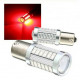 Ampoules BA15S LED P21W 33 SMD Rouge 12V