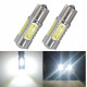 2x Ampoules BA15S LED P21W 6000K Blanc 10 SMD