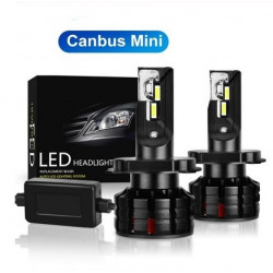  Kit LED H4 Mini ampoules 6000K