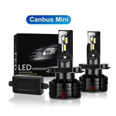  Kit LED H4 Mini ampoules 6000K