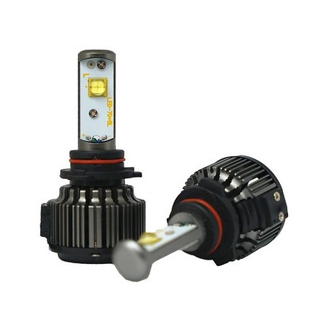 Kit Ampoules Bi LED H4 EMC Turbo Ventilé 80W Auto Moto 9000 Lumens - Xenon  Discount