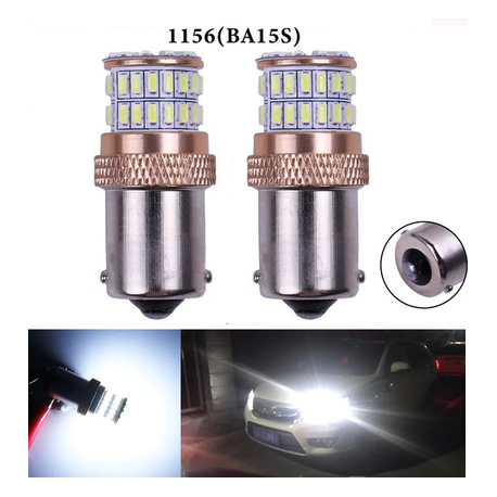 Ampoule LED BA15S P21W Extra Blanc 6000K 48 SMD