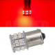 Ampoule BA15S LED P21W 50 SMD Rouge 12v