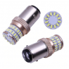 Ampoule LED BAY15D 48 SMD P21/5W Extra Blanc Veilleuses Feux de jour