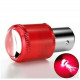  Ampoule BAY15D LED Rouge P21/5W Veilleuses 9 leds freins stop