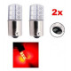 Ampoules BAY15D LED P21/5W Veilleuses 12 leds Gel Rouge