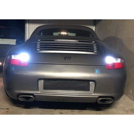 Ampoules leds canbus feux de recul pour Porsche 997